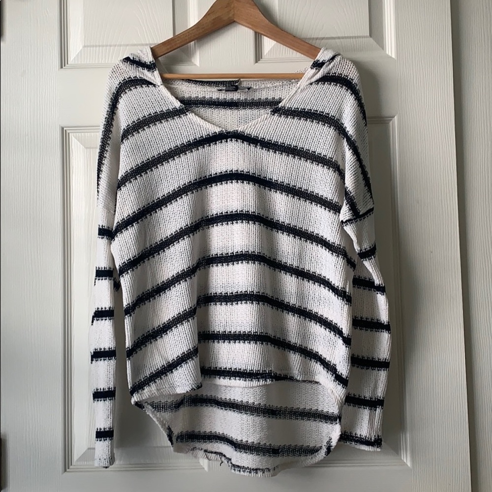 Forever 21 Hooded Knit Pullover